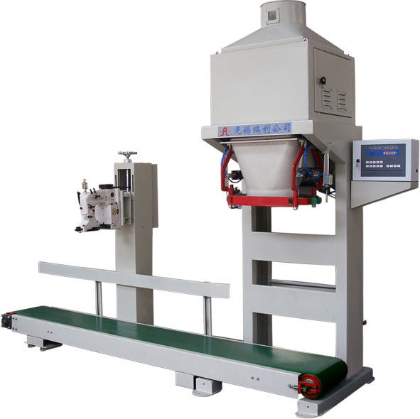 CHINA 50-80kg Soybean Meal / Malt Semi Automatic Bagging Machine;  Mesin Pengepakan Batang Malt / Bean Meal