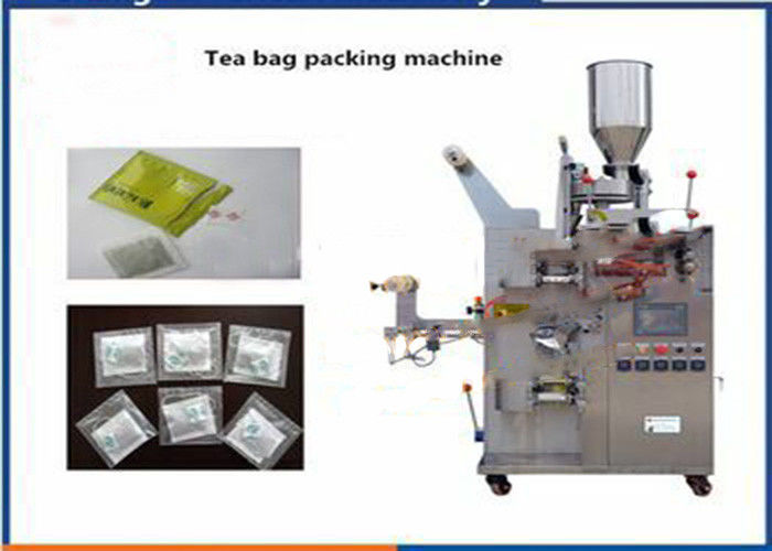 3/4 Sides Seal Automatic Tea Bag Packing Machine Dengan Sistem Kontrol PLC